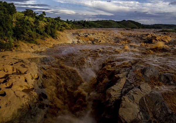 Raging Betsiboka River near Mahajanga