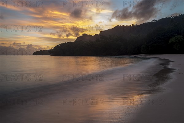 Champagne Beach at sunrise