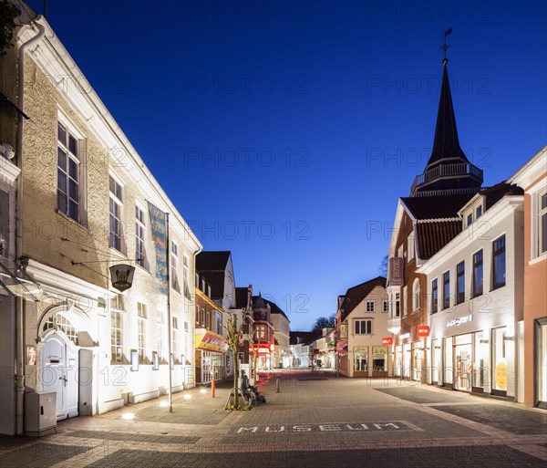 Burgstrasse shopping street