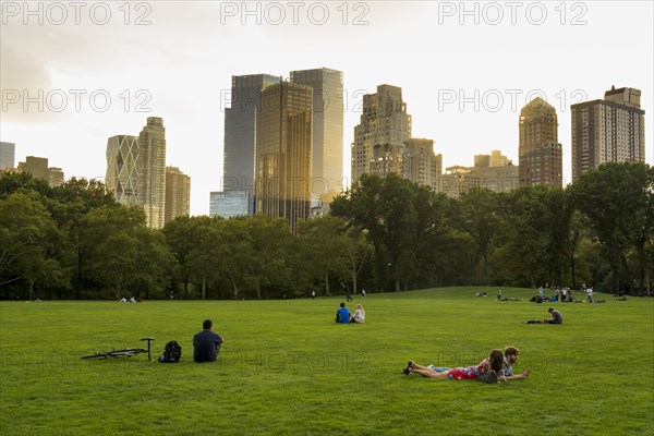 People on the Sheep Meadow