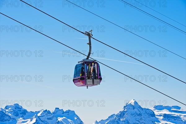 Gondola of the Bettmerhorn cable car