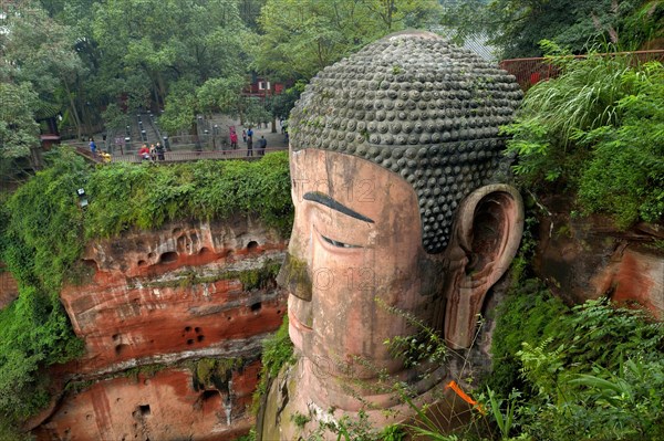 Largest stone Buddha statue in the world