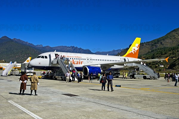 Airbus of the Drukair national airline