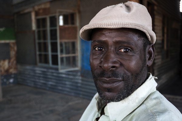 Local man with a hat