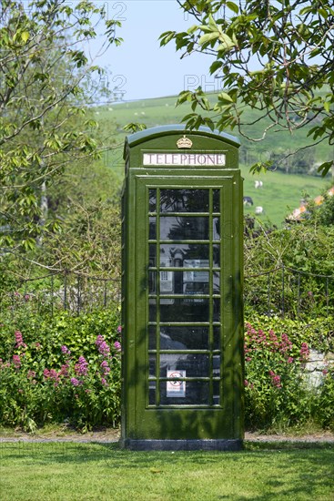 British phone booth