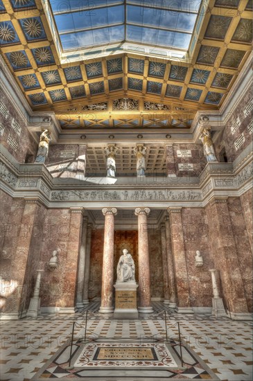 Interior of the Walhalla Temple