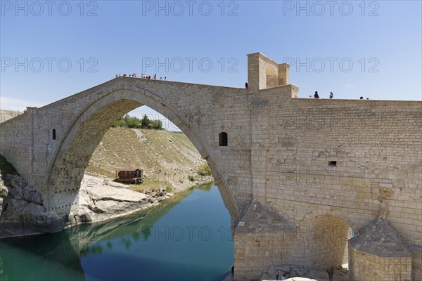 Malabadi bridge over river or Malabadi Koprusu across Batman river