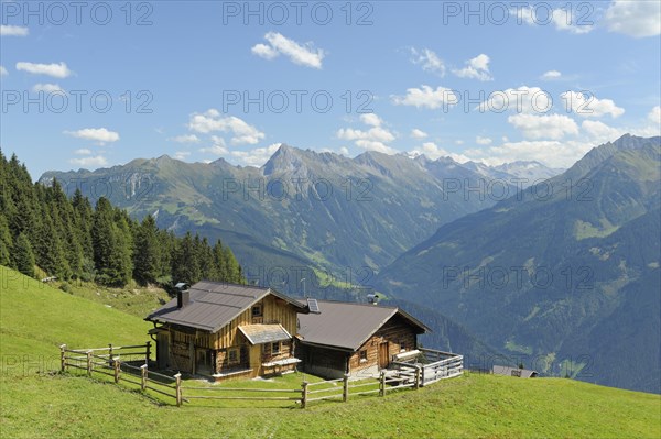 Private mountain hut in the Tux Alps