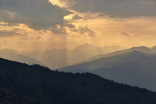 Evening mood in Nock Mountains Biosphere Reserve