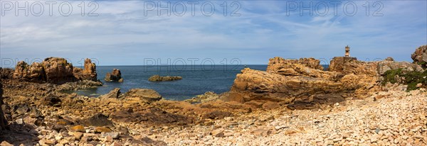 Paon Lighthouse on the Ile de Brehat