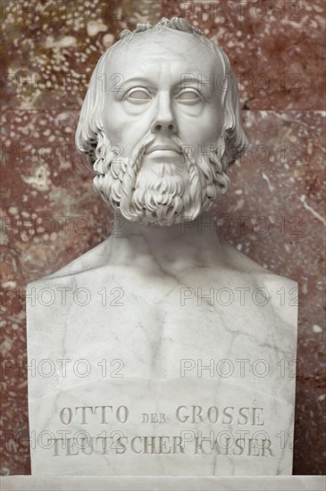 Bust of the German Emperor Otto the Great