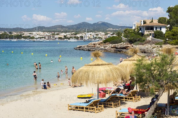 City beach of Porto Colom