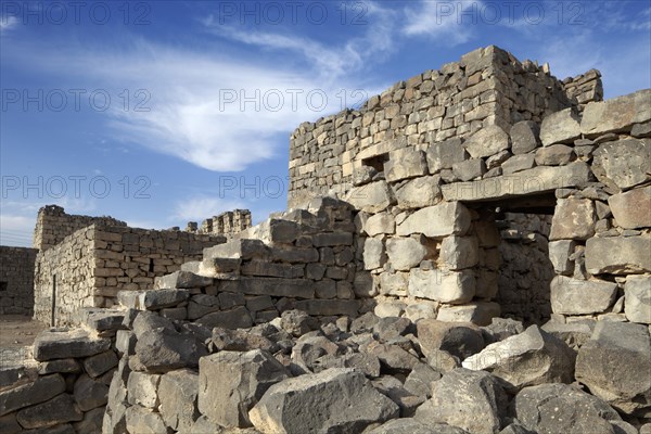 Desert castle Qasr Al-Azraq Fort