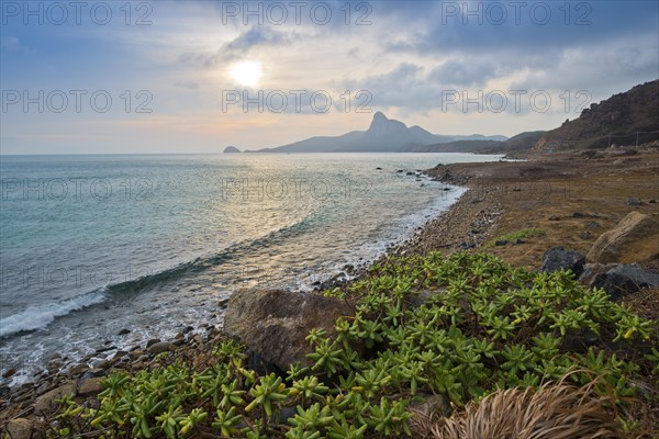 View from Con Son Island to Honba