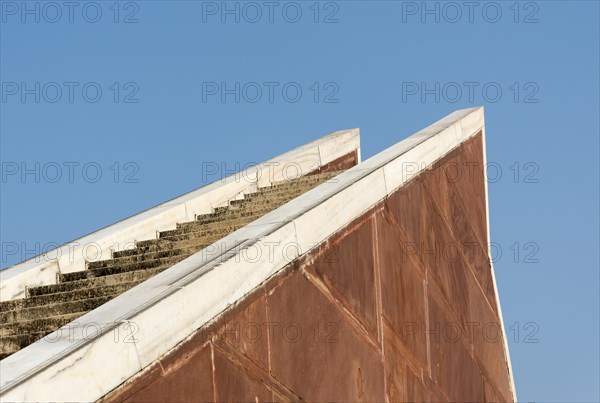 Stairs of Laghu Samrat Yantra at Jantar Mantar Observatory