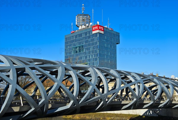 Head office of the French-speaking radio and television station Radio Television Suisse