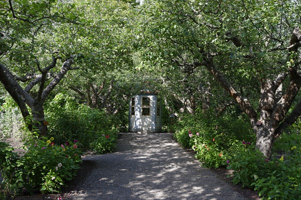 Garden at Skogaholm Manor or Skogaholms Herrgard