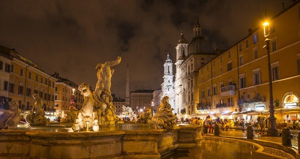 Neptune fountain