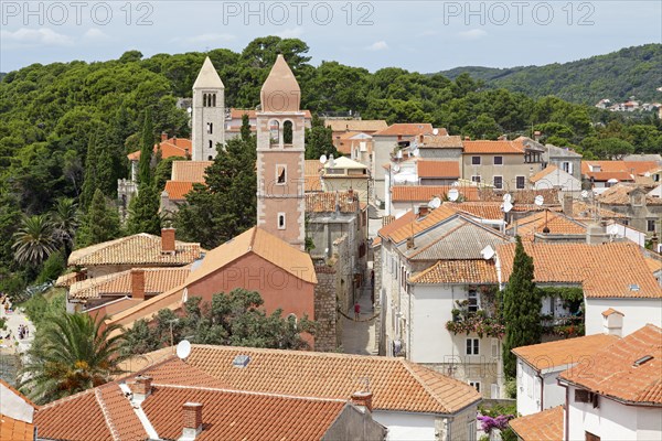 View from the tower of St Mary's Cathedral of the historic centre