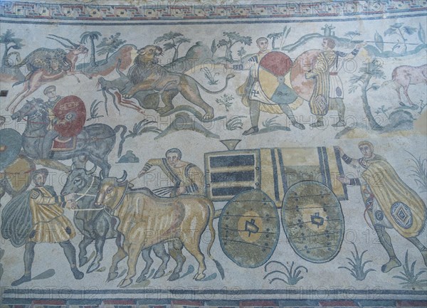 Ancient Roman mosaic