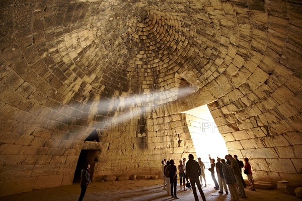 Interior of the Treasury of Atreus