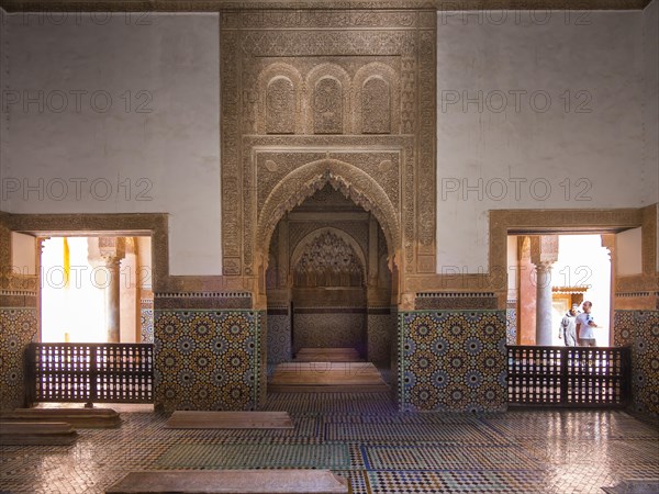 Ornate stucco decoration