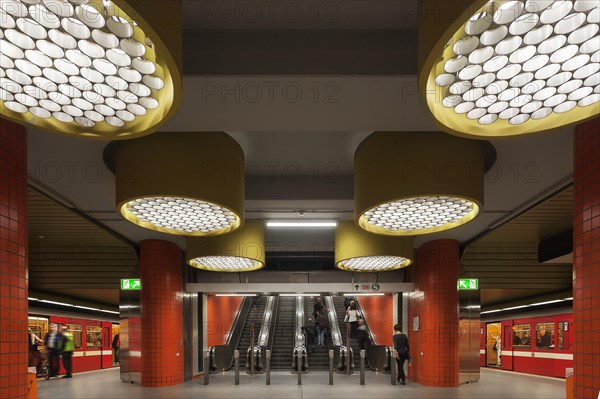 Underground station at the main station