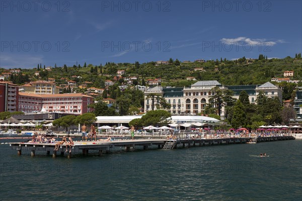 Jetty and beach