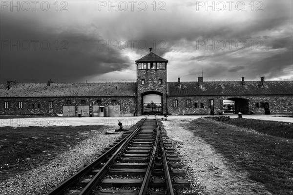 Main guard house and train tracks