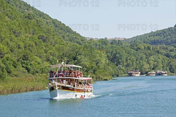 Boat excursion from Skradin to Krka National Park