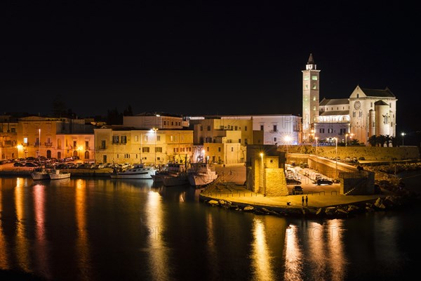 Harbor at night