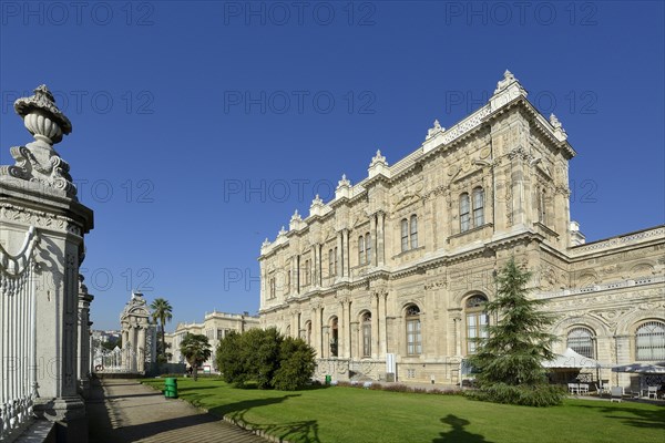 Dolmabahce Palace or Dolmabahce Sarayi