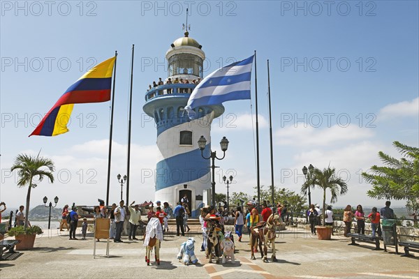 Lighthouse in the Las Penas district