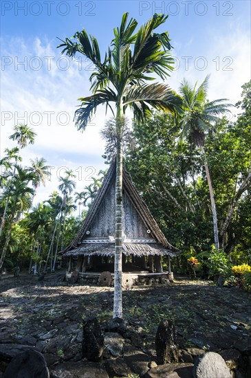 Traditional house in a village