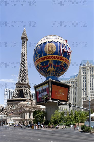 Paris Las Vegas hotel and casino at The Strip