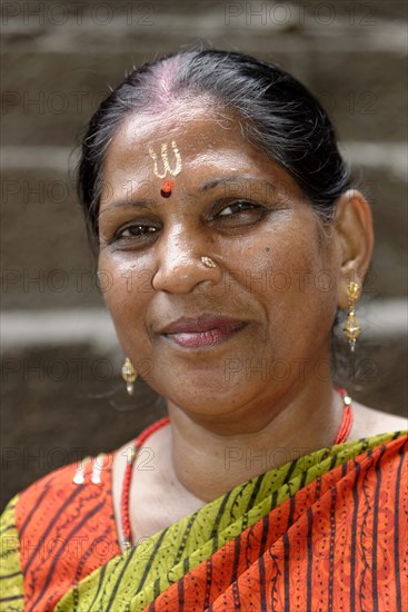 Elderly Indian woman