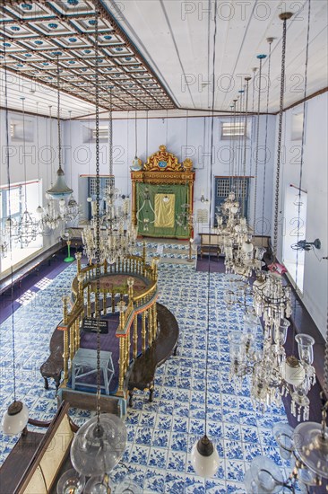 Interior of the Paradesi Synagogue