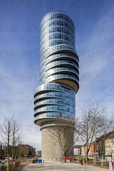 Exzenterhaus office building on a listed bunker