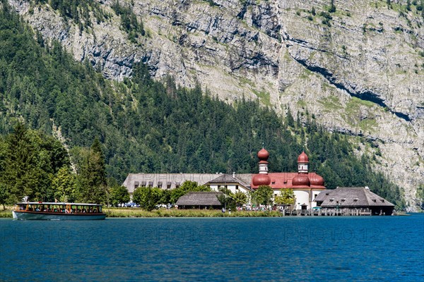 St. Bartholoma on lake Konigssee