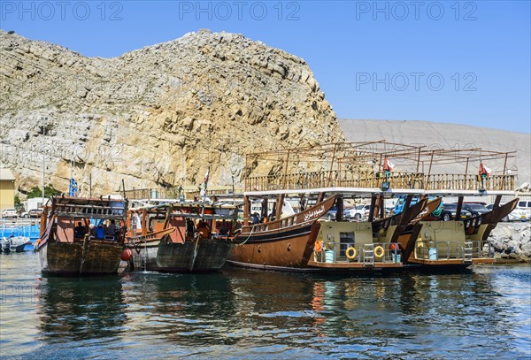 Traditional dhows