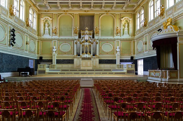 Main Hall of the State Academic Capella in St. Petersburg