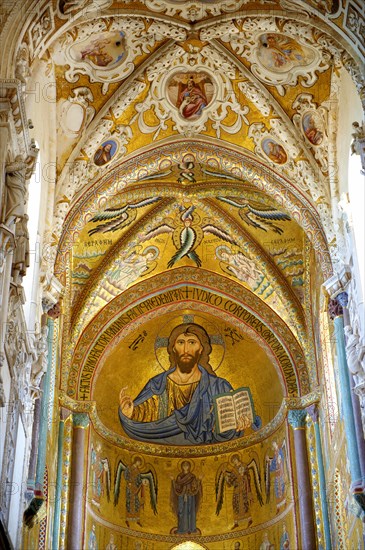 Byzantine mosaic of Christ Pantocrator