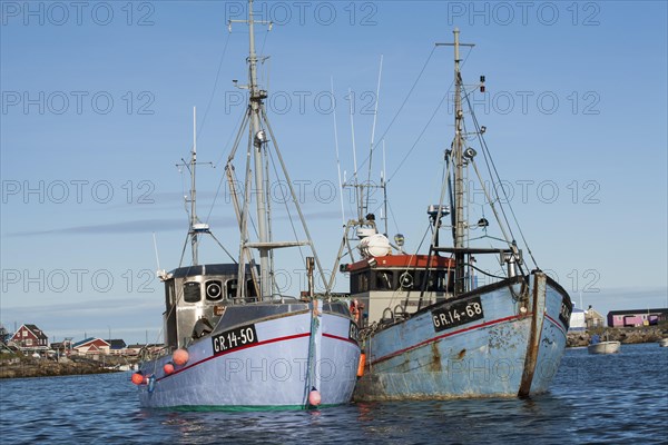 Fishing boats in the harbour