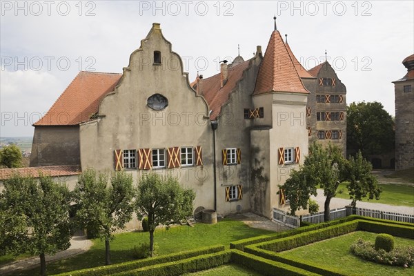 Burg Harburg castle and gardens