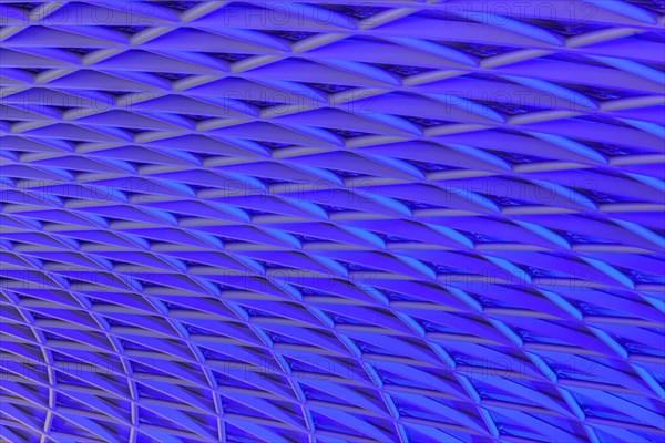 Modern roof construction by John Mc Aslan at King's Cross Station