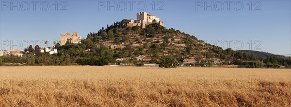 Parish church Transfiguracio del Senyor and the pilgrimage church of Sant Salvador on the calvary