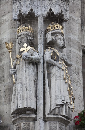 Emperor Otto I. and Queen Adelheid