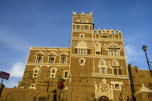 Traditional old house in the old city of Sana'a