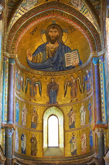 Byzantine mosaic of Christ Pantocrator