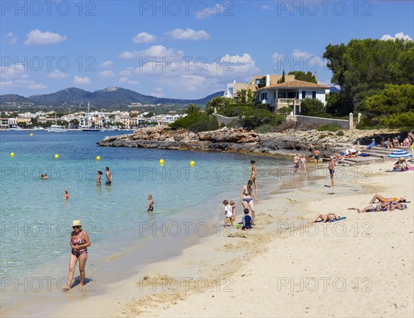 City beach of Porto Colom